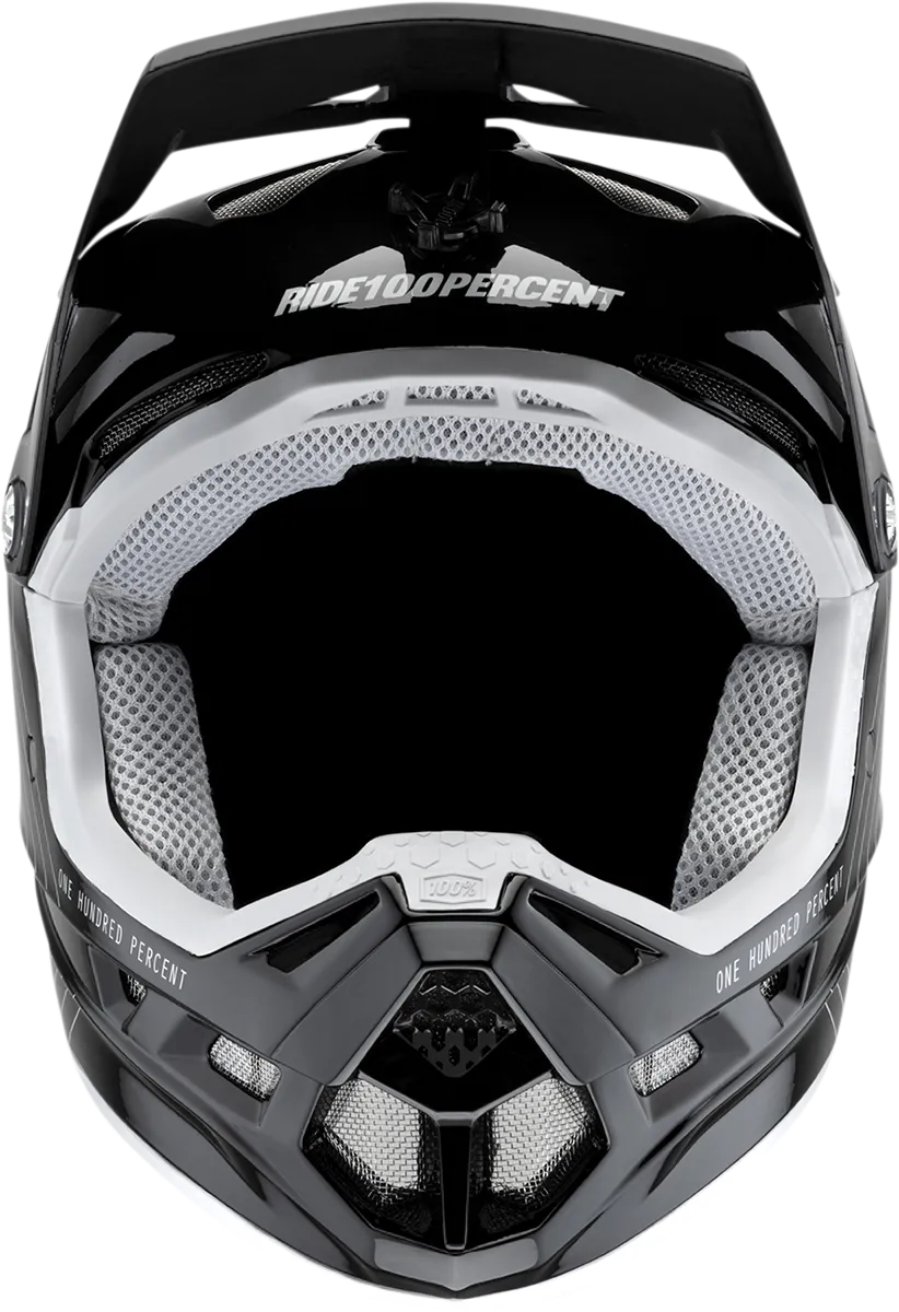 100% Aircraft Helmet - Silo - Black - Medium 80001-00003