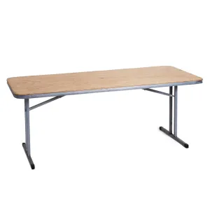 1.8m Timber Trestle Table