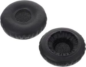 2Pcs Durable Headphone Pads Compatible with Comfortable Elastic Replacement Covers for Enhanced Noise Isolation and Music