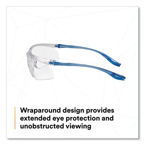 3M™ Virtua Sport Ccs Protective Eyewear Blue Plastic Frame Clear Polycarbonate Lens