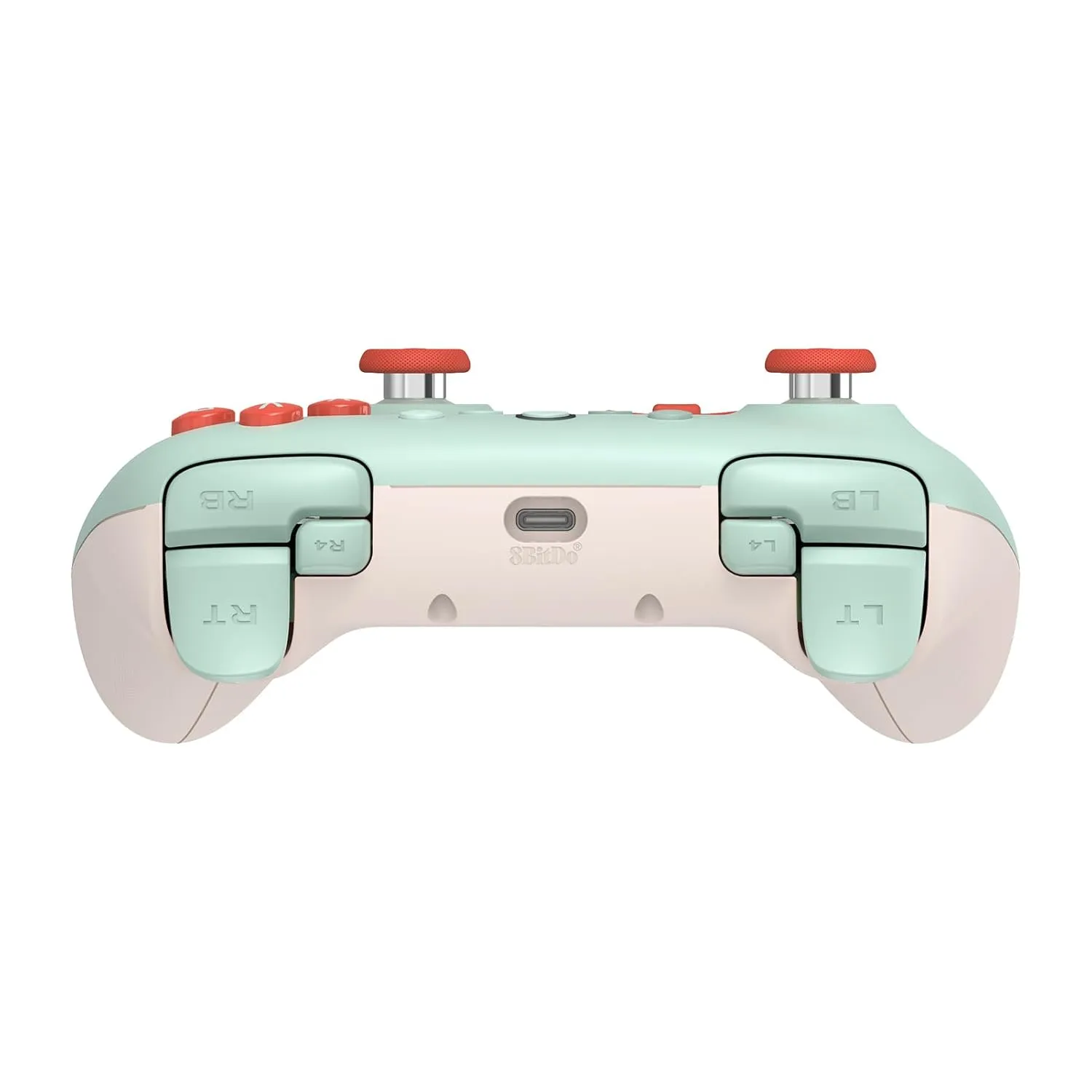 8Bitdo Ultimate 2C Hall Effect Joysticks and Hall Triggers Wired Controller for Windows PC and Android, with Remappable L4/R4 Bumpers, Turbo function & Rumble vibration (Mint)