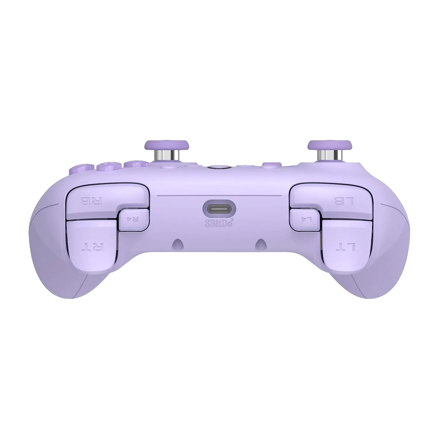 8Bitdo Ultimate 2C Hall Effect Joysticks and Hall Triggers Wired Controller for Windows PC and Android, with Remappable L4/R4 Bumpers, Turbo function & Rumble vibration (Purple)