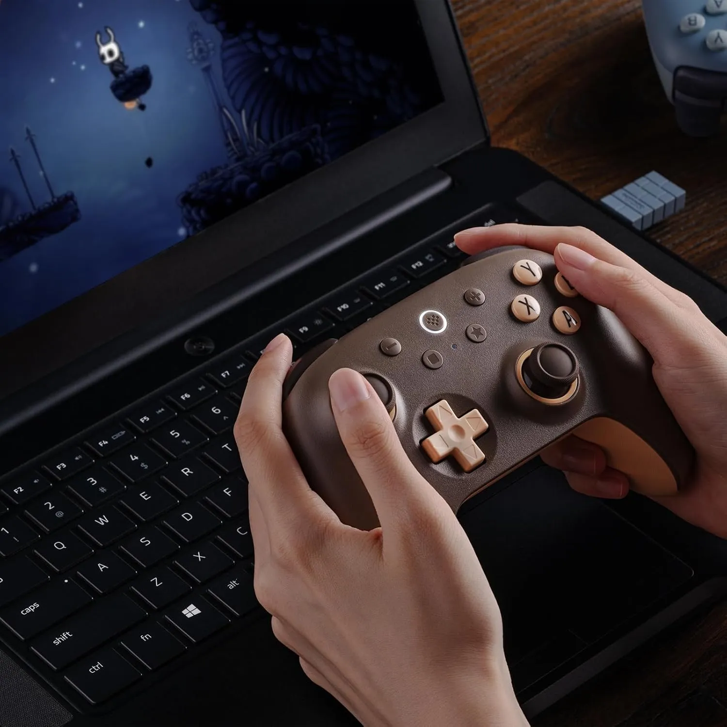 8Bitdo Ultimate 2C Wireless Controller for Windows PC and Android, with 1000Hz Polling Rate, Hall Effect Joysticks and Hall Triggers, and Remappable L4/R4 Bumpers (Brownie)