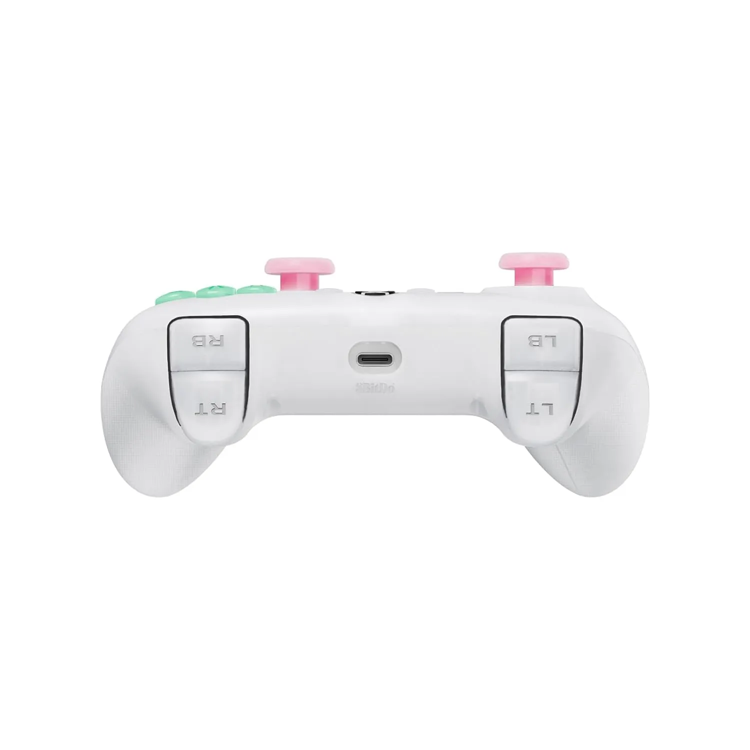 8Bitdo Ultimate Mini Wired Controller for Xbox with RGB Lighting Fire Ring, Hall Effect Joysticks and Triggers, for Xbox Series X|S, Xbox One, Windows 10/11 - Officially Licensed (Translucent White)
