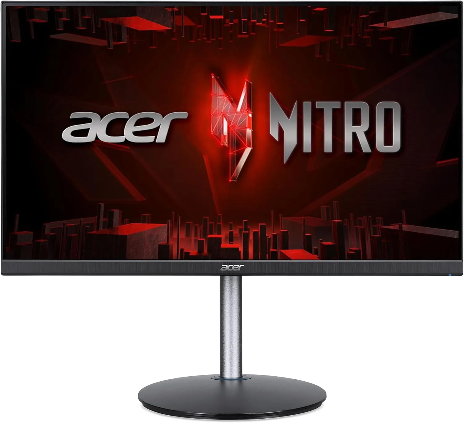 Acer Nitro 23.8" Full HD PC IPS Gaming Monitor | AMD FreeSync Premium | 180Hz | Up to 0.5ms | Speakers | sRGB 99% | ErgoStand | VESA Mounting Compliant | 1 x DP 1.2 & 2 x HDMI 2.0 | XFA243Y M3bmiiprx
