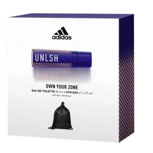 Adidas Gift Set For Her Unlsh 50ml   Gymbag