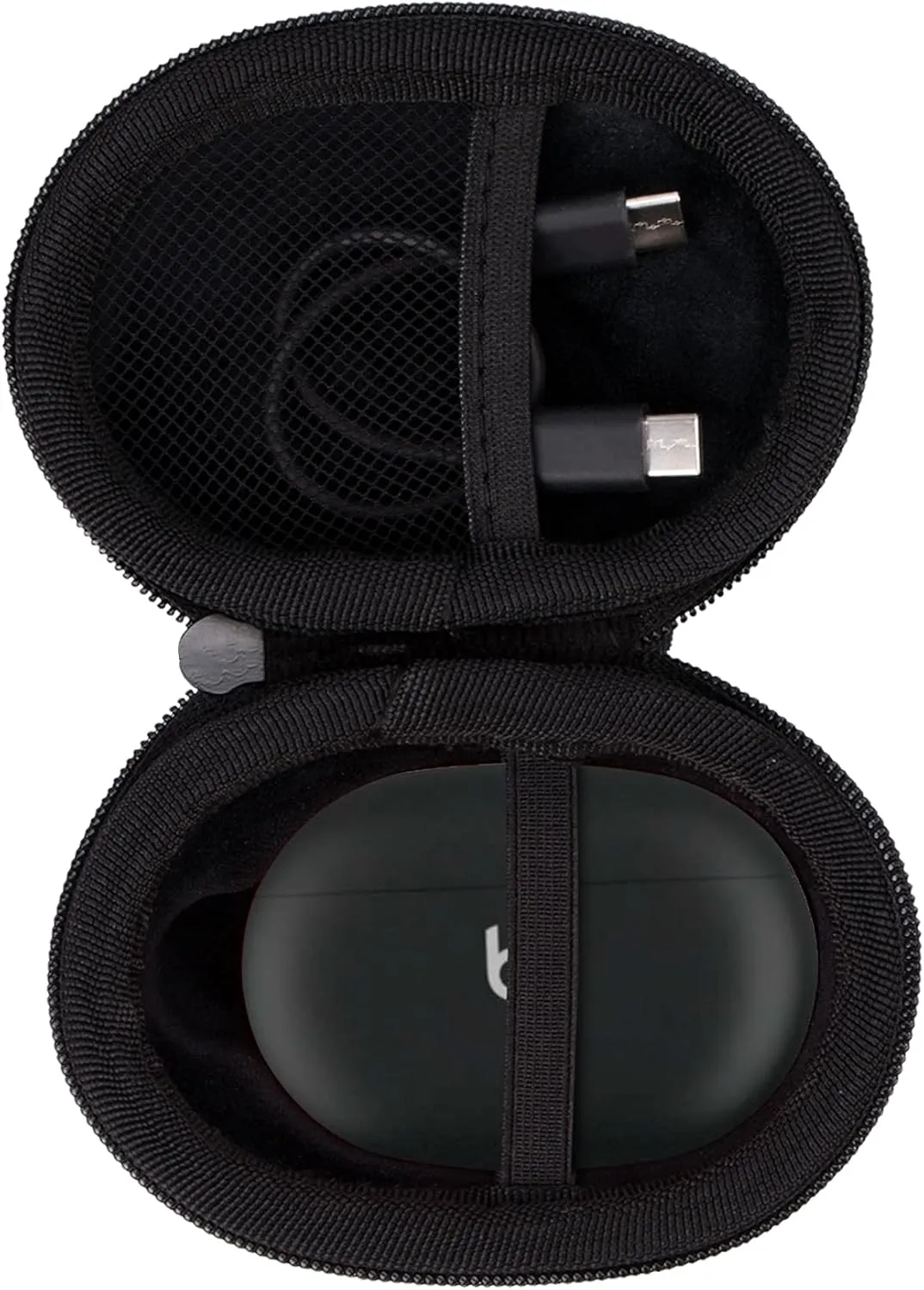 Aenllosi Hard Carrying Case Replacement for Anker Soundcore Life P3 Noise Cancelling Earbuds (Black)