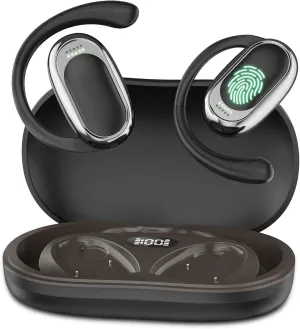 AI Translation Earbuds Real Time, 144 Languages Translator Earbuds Device, 5-in-1 Translation Music Calls Transcription AI Assistant Wireless Headphones Travel Business Learning (Black)