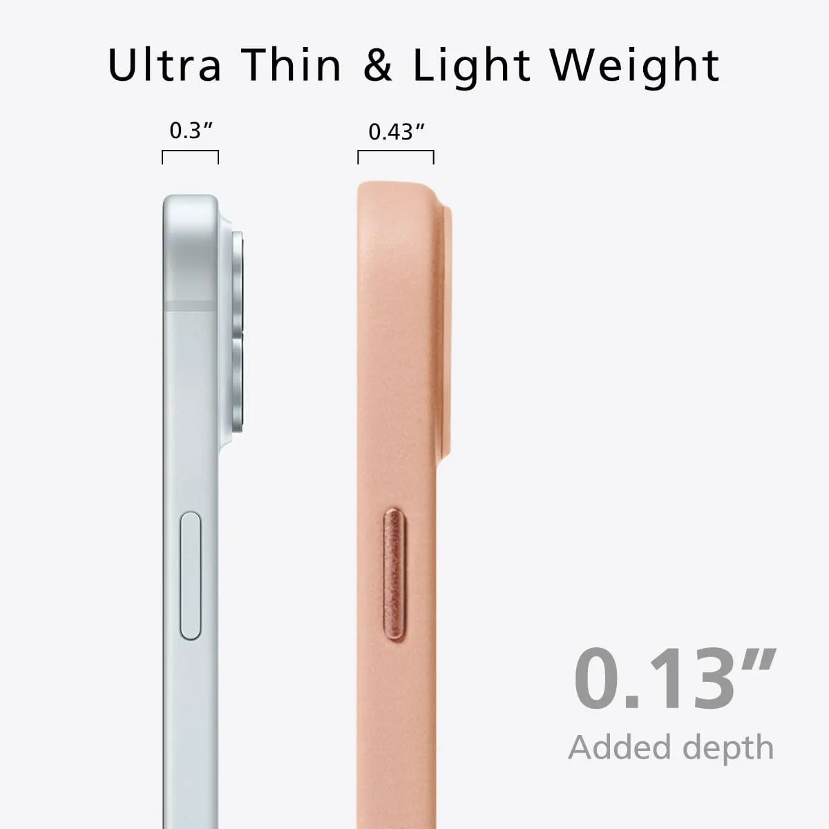 alto Phone Case Compatible with iPhone 15 2023 and MagSafe, Magnetic Italian Leather Case, Clop Series Drop Protective Case (iPhone 15, 6.1 inch, Misty Pink)