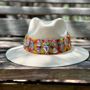Amor Mío Panama Hat with Oaxaca Hat Strap