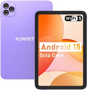 Android Tablet,10 inch Tablets 2025,8GB (4 4) RAM 128GB Storage (Expandable),Octa-Core Processor,HD Display,Dual Cameras,6000mAh Battery,GPS, Wi-Fi 5,Bluetooth 5.0,Incell Screen,Metal Shell