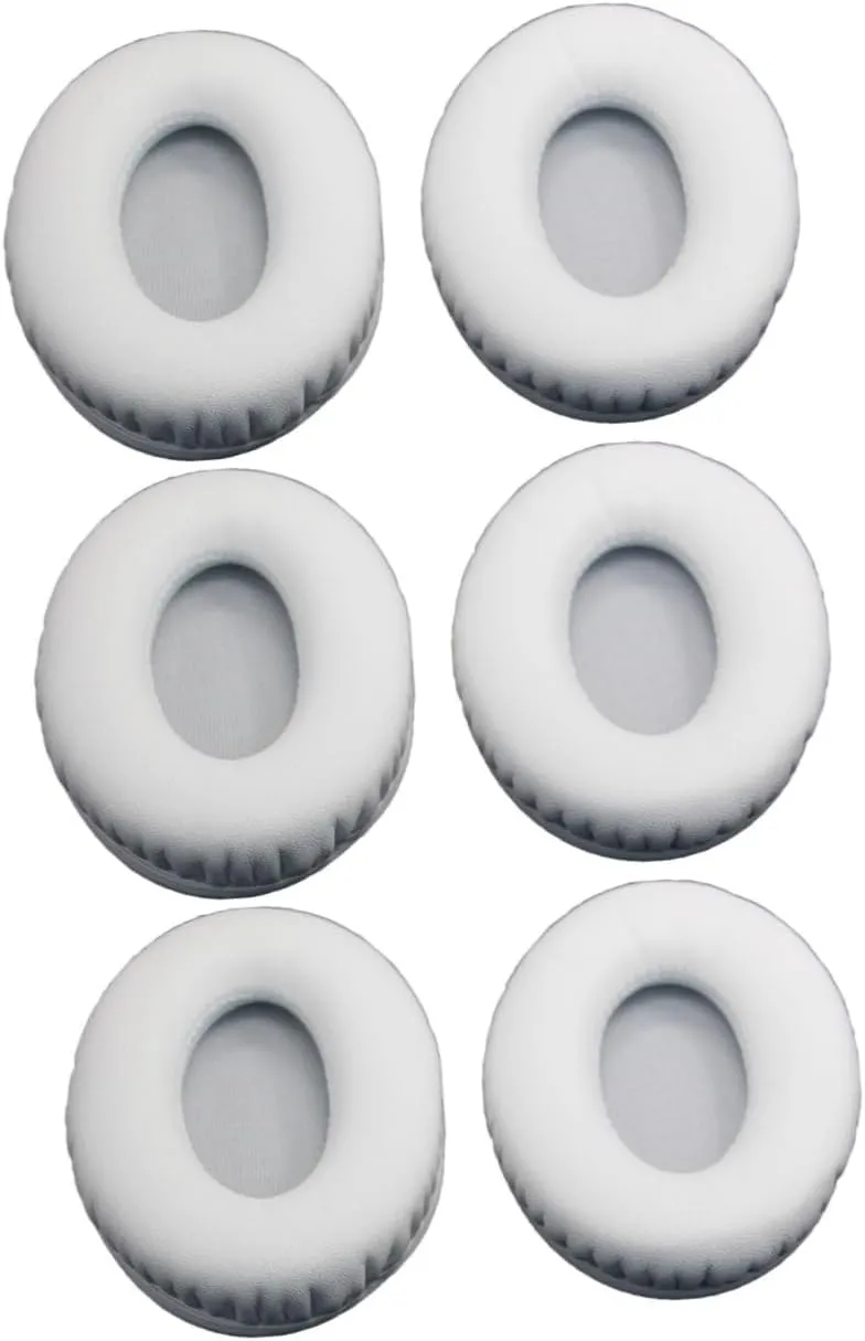 Angoily 3pcs Memory Ear Pads for 1.0 Headphones Protein Leather No Tools Needed -Step Install