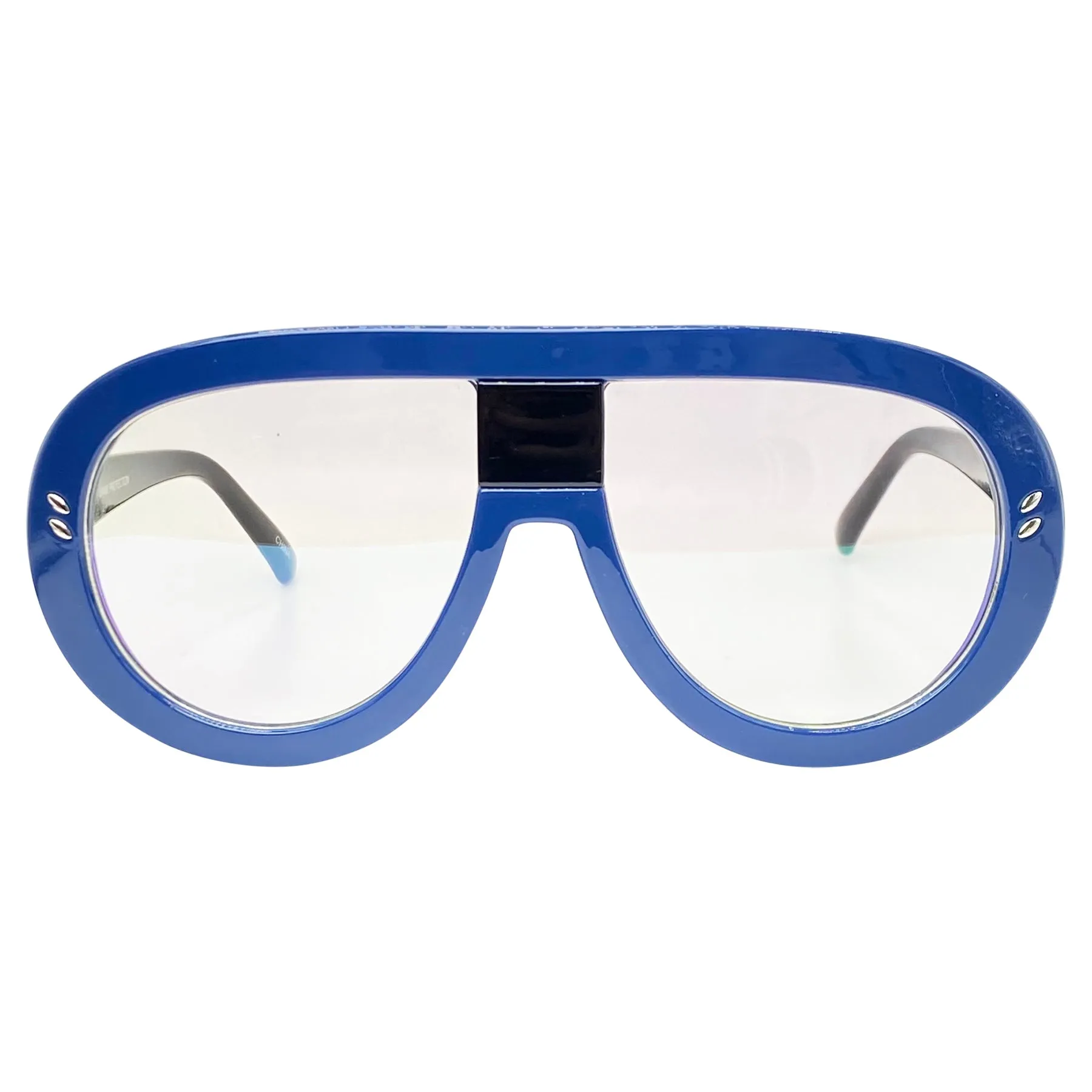 ARTHUR Clear Aviator Chunky Glasses