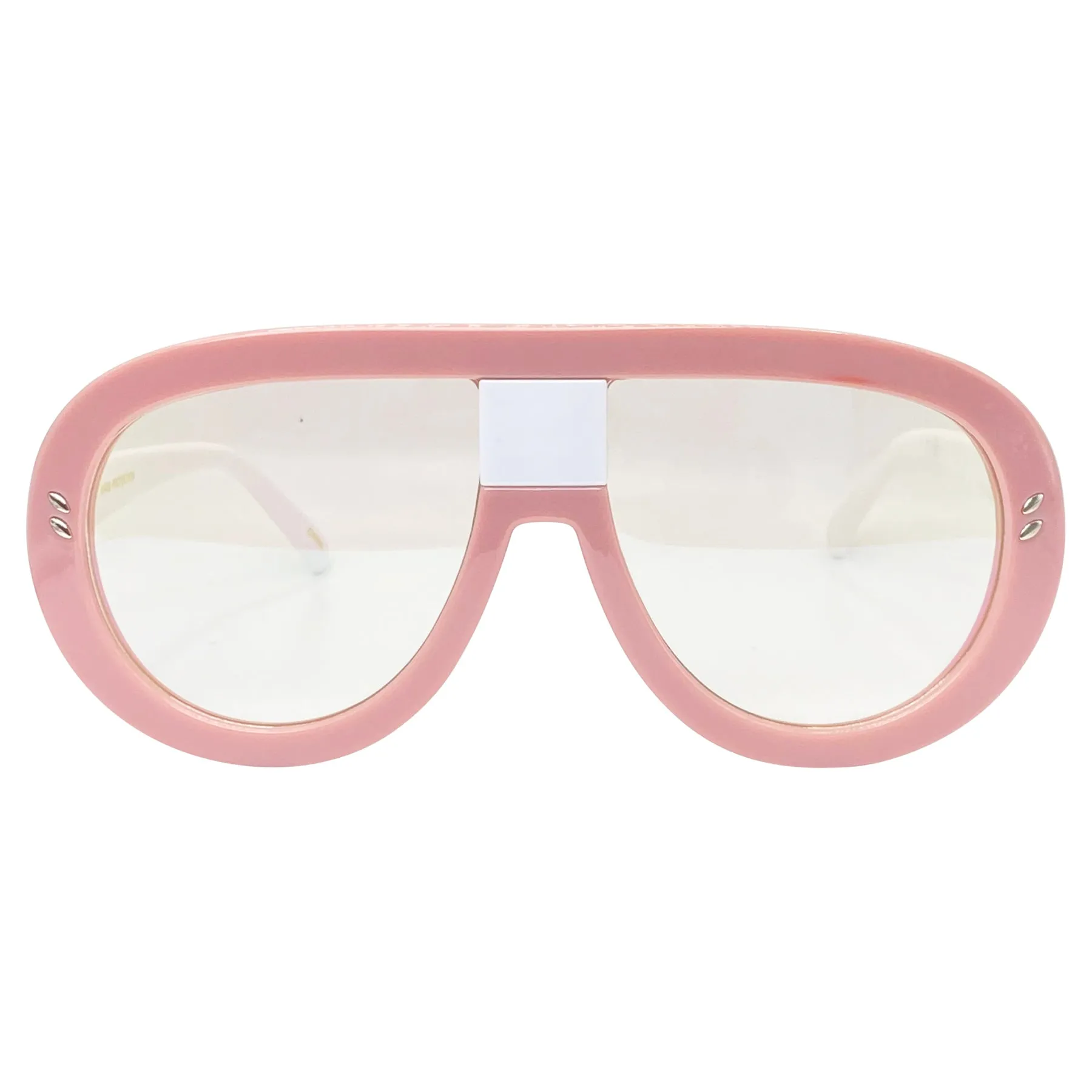 ARTHUR Clear Aviator Chunky Glasses