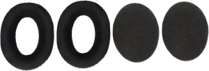 Artibetter Set Earphone Case Ear Pads Tips Ear Cuff Headphones Soundproof for Headphone Hd518 Ear Cushions Black