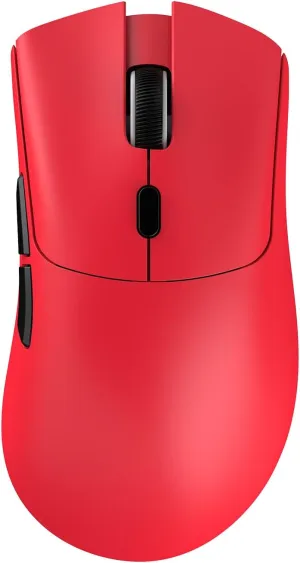 Attack Shark R1 Wireless Gaming Mouse,PAW3311 Optical Sensor 18K DPI,59g Ultralight 2.4Ghz/BT/Wired Computer Mice for Win/Mac - Red