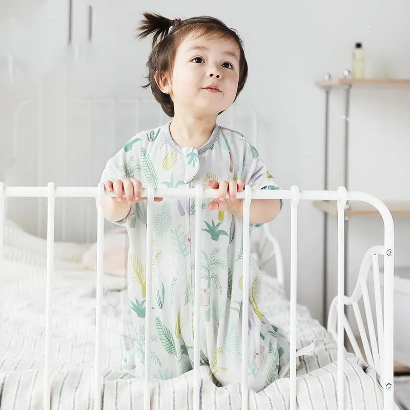 Baby gauze sleeping bag