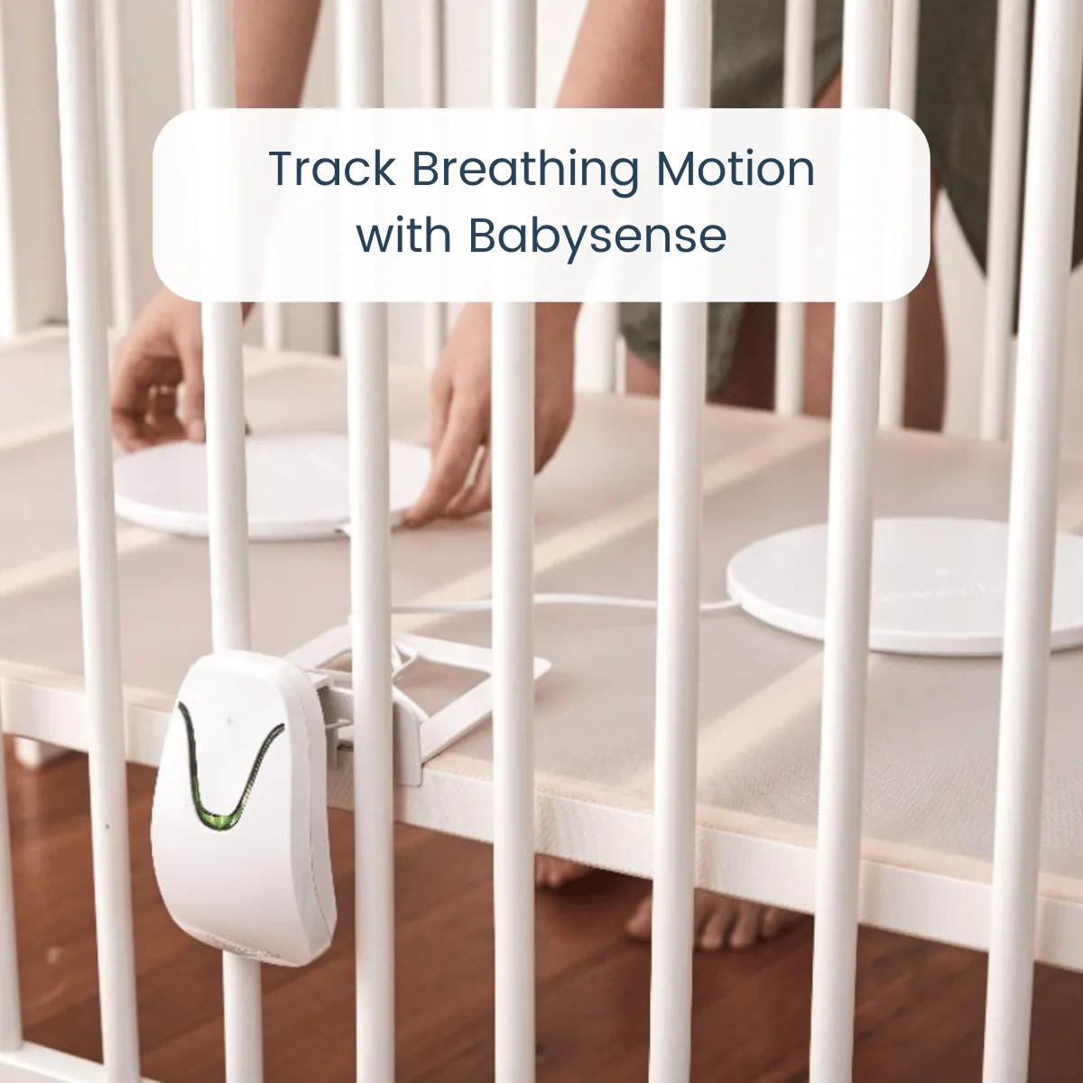 Babysense 7  Baby Monitor with Real Time No Breathing & Irregularity Alerts for Safe Sleep