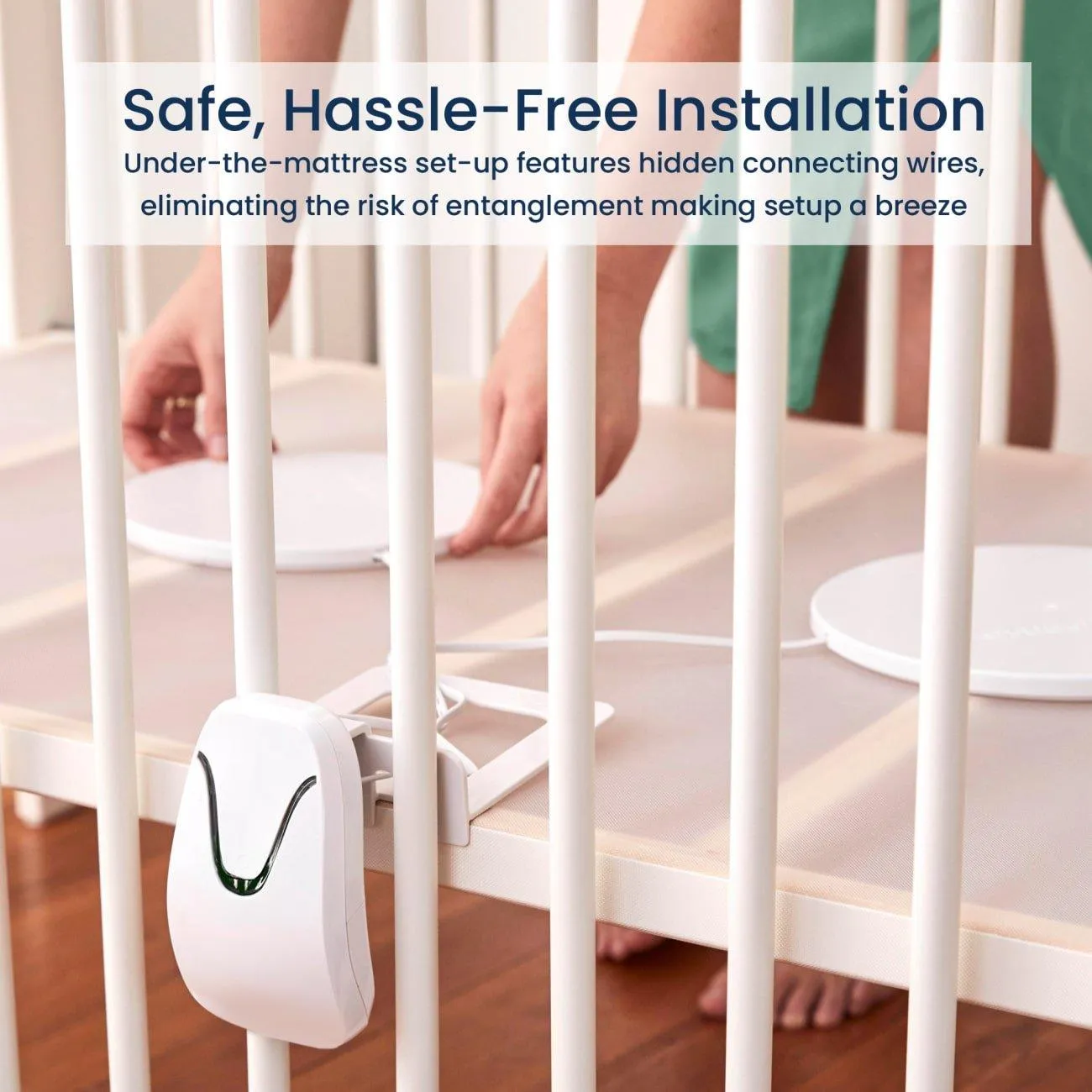 Babysense 7  Baby Monitor with Real Time No Breathing & Irregularity Alerts for Safe Sleep