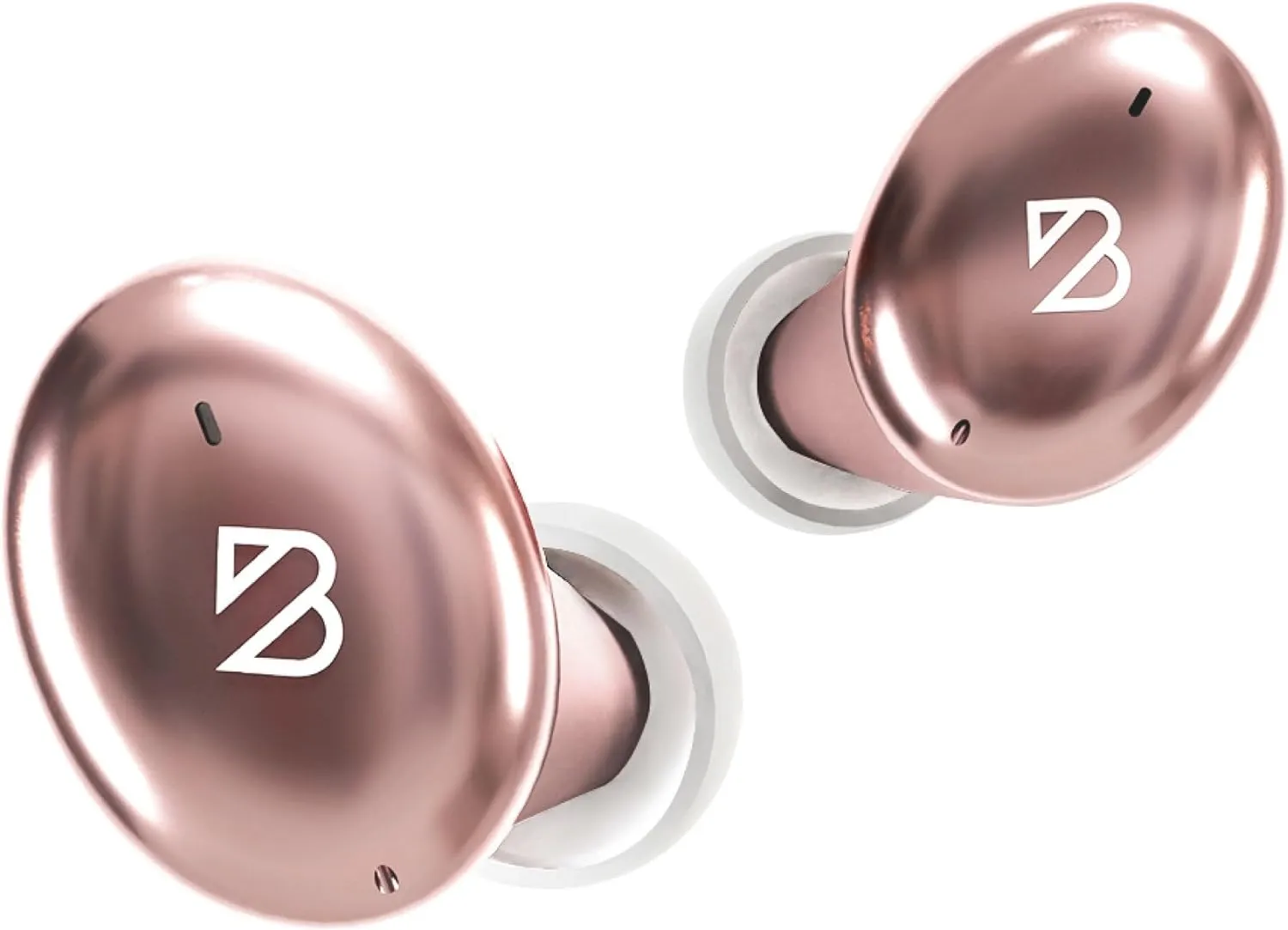 Back Bay Audio Tempo 30 Wireless Earbuds for Small Ears - Award-Winning Sound, Sweatproof Bluetooth Earbuds, Comfortable Ear Buds for Women, Pink Earphones Small Ear Canals, Long Battery Headphones