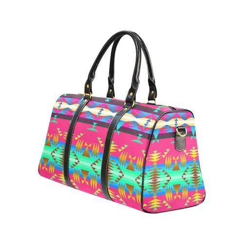 Between the Mountains Sunset Sky New Waterproof Travel Bag/Large