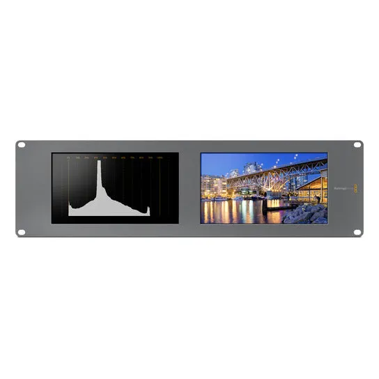 Blackmagic Design SmartScope Duo 4K Rack-Mounted Dual 6G-SDI Monitors