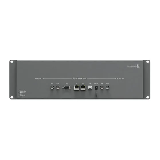 Blackmagic Design SmartScope Duo 4K Rack-Mounted Dual 6G-SDI Monitors