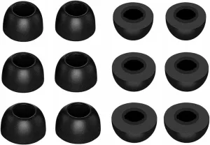BLUEWALL Foam Ear Tips eartips Compatible with Galaxy Buds FE Earbuds, S M L Sizes Fit in Case Earbuds Memory Foam Tips Replacement Eartips Compatible with Galaxy Buds FE Earbuds 6 Pairs