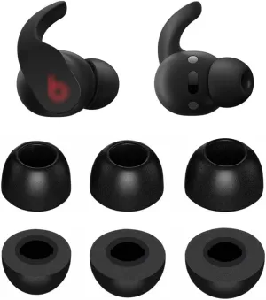 BLUEWALL Foam Eartips Earbuds Tips Compatible with Beats Fit Pro Studio Buds, Fit in Case Earbuds Soft Memory Foam Tip Compatible with Beats Fit Pro Studio Buds, 3 Pairs S/M/L