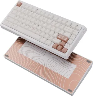 BOOG75 75% Gaming Keyboard with GATERON KS-37B Magnetic Switches, Rapid Trigger Toggle Hall Effect Keyboard, Hot Swappable, Gasket Mount Wired Custom Aluminum HE Key Board for Laptop PC (White)
