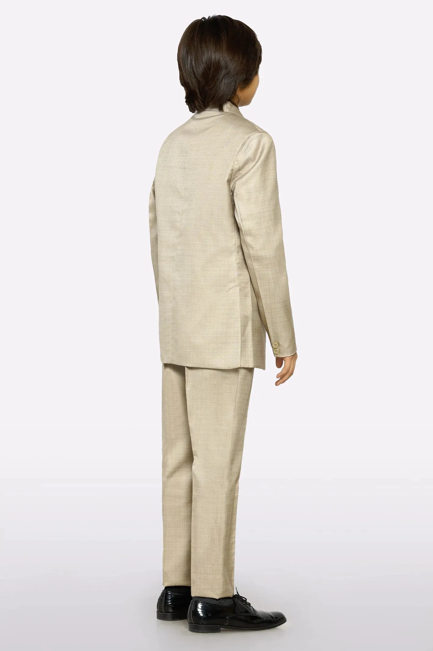 Boys 3-Piece Suiting Set in Fawn