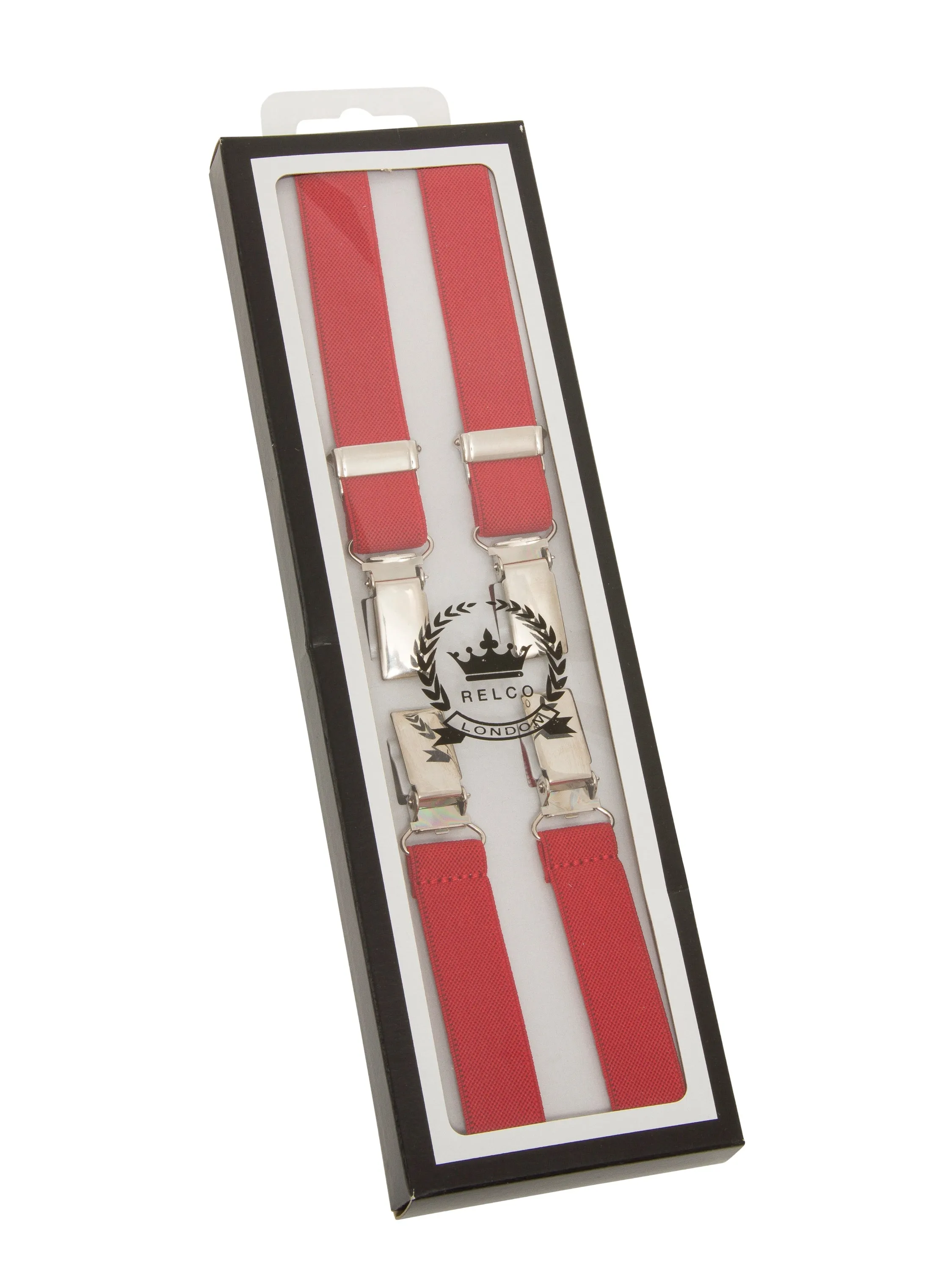 Braces and Buckles - Red