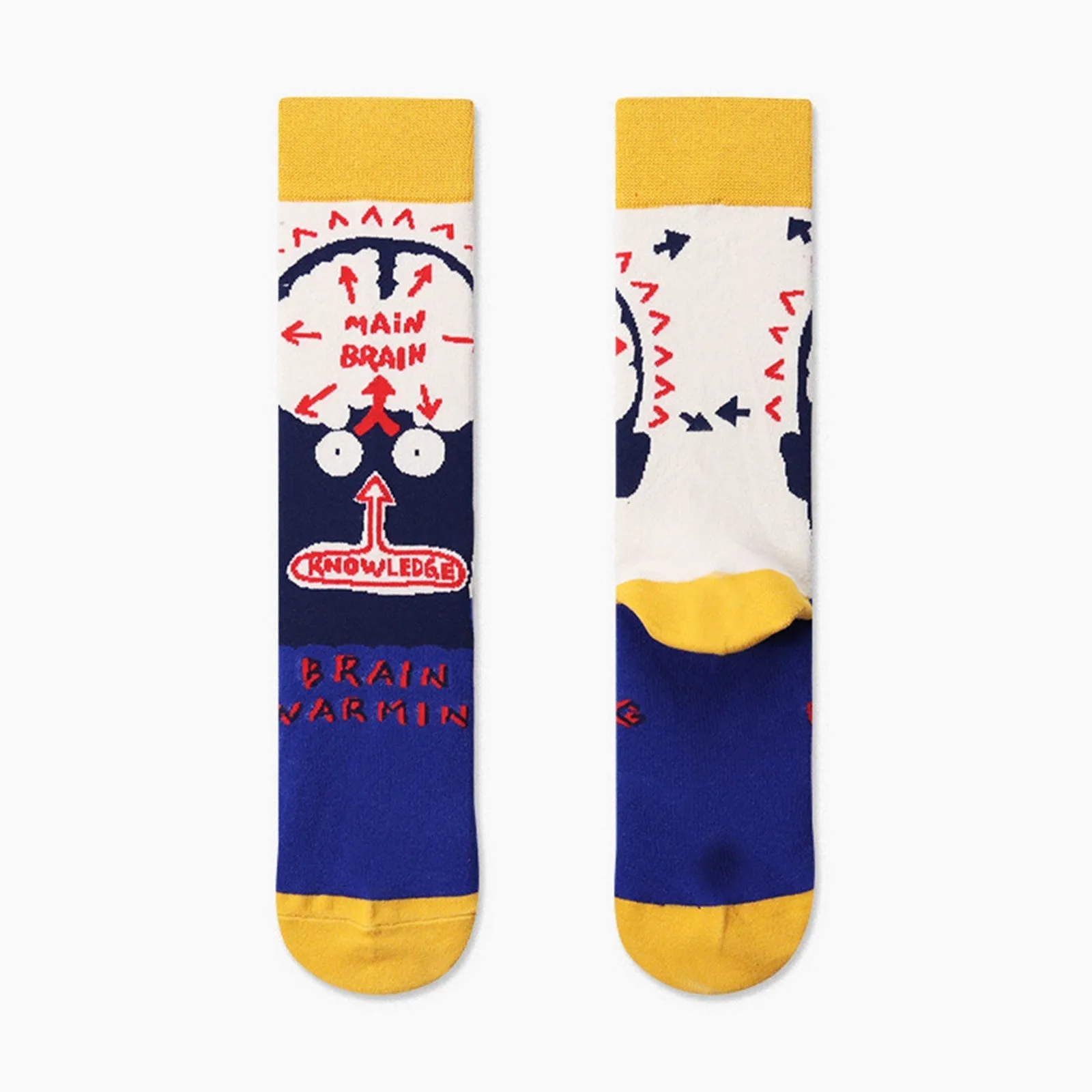 Cartoon Casual Cotton Socks 4 Pairs in Gift Set By Designer
