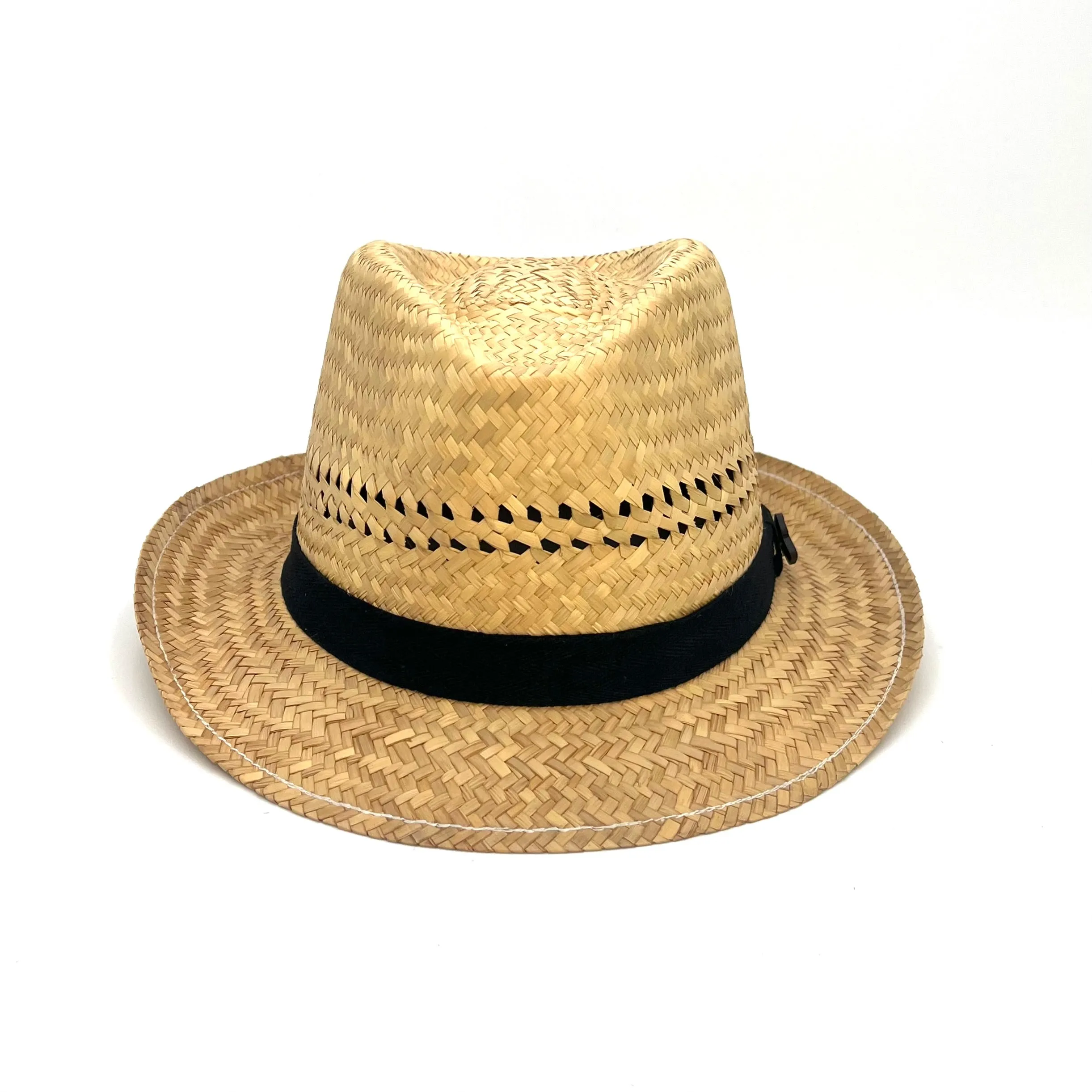 Charlie Fedora – Sustainable Straw Hat with Cotton Band
