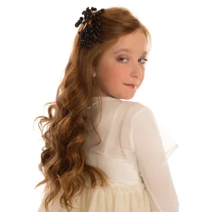Cherry Cluster Bow Hairpin