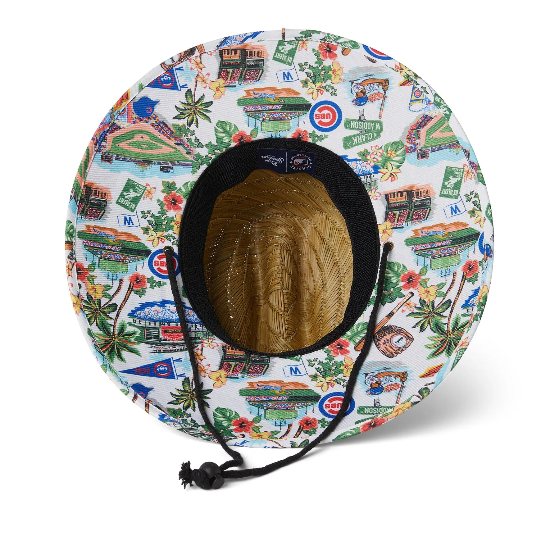 CHICAGO CUBS SCENIC STRAW HAT / MLB®