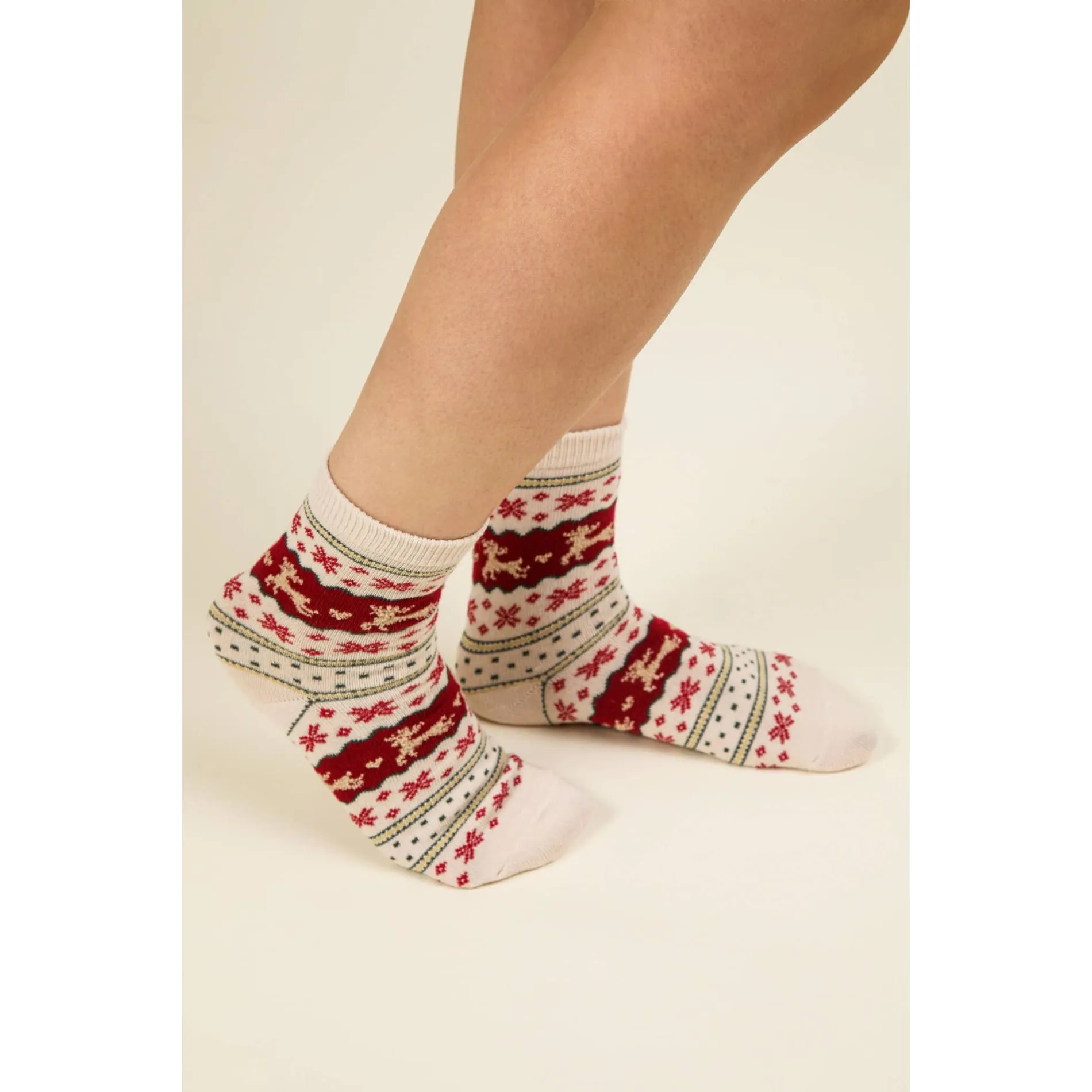 Christmas Graphic Crew Socks