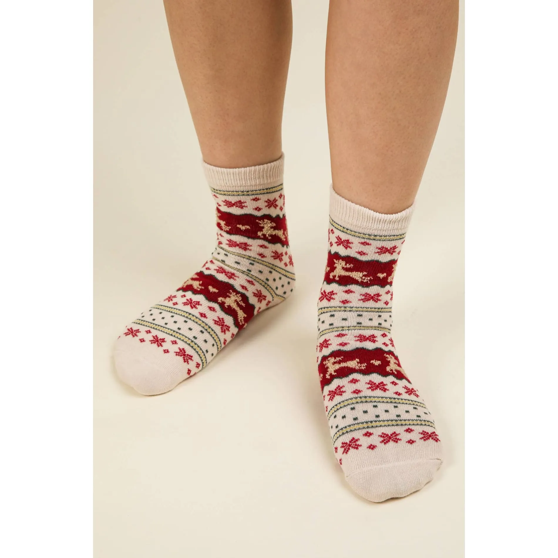 Christmas Graphic Crew Socks