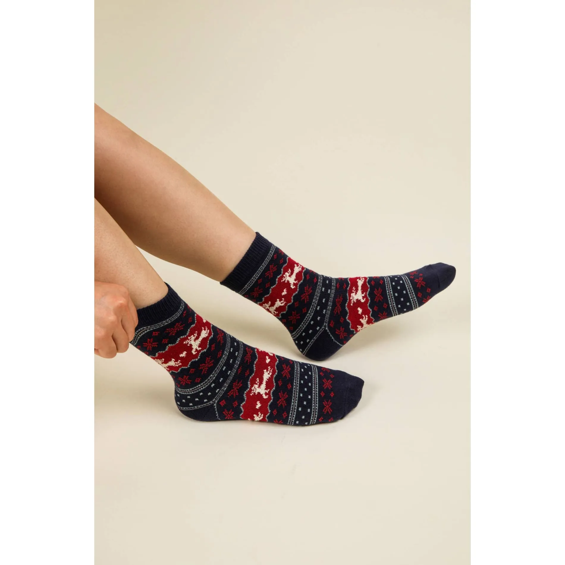 Christmas Graphic Crew Socks