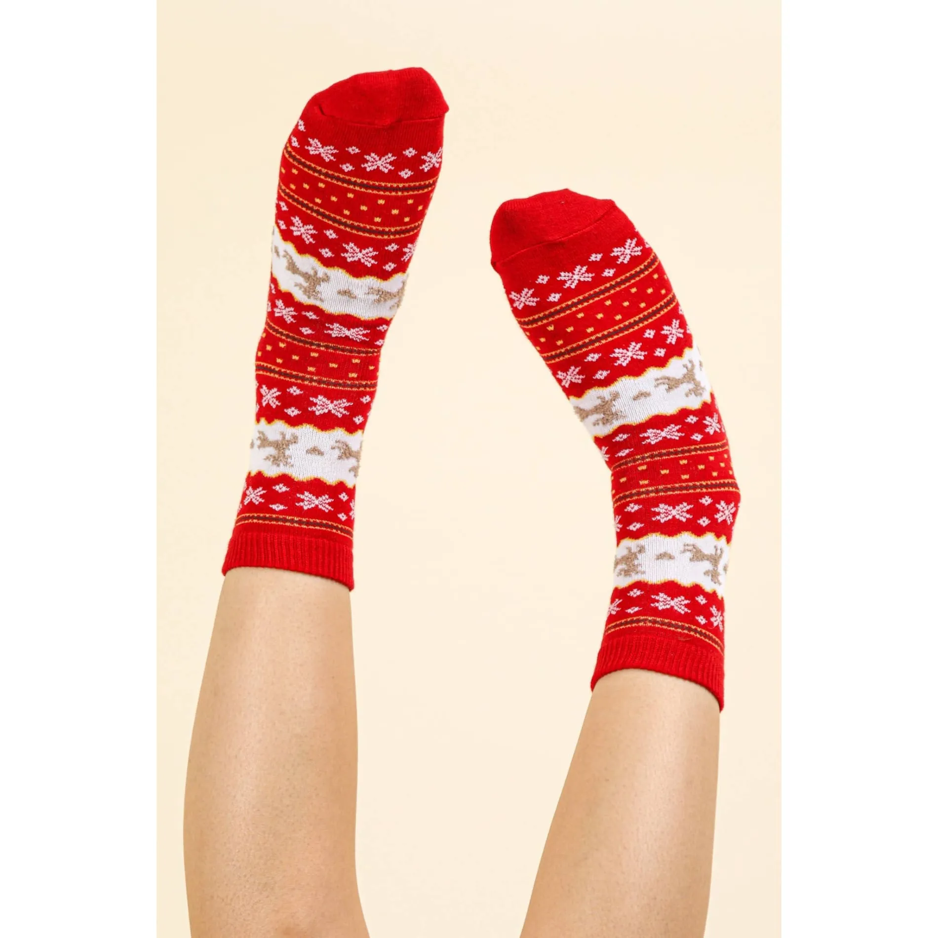 Christmas Graphic Crew Socks