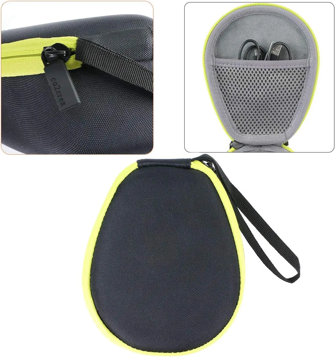 co2CREA Hard Travel Case Replacement for SHOKZ Aeropex/Air/Titanium Mini/Openmove/Openrun Pro Open-Ear Wireless Bone Conduction Headphones