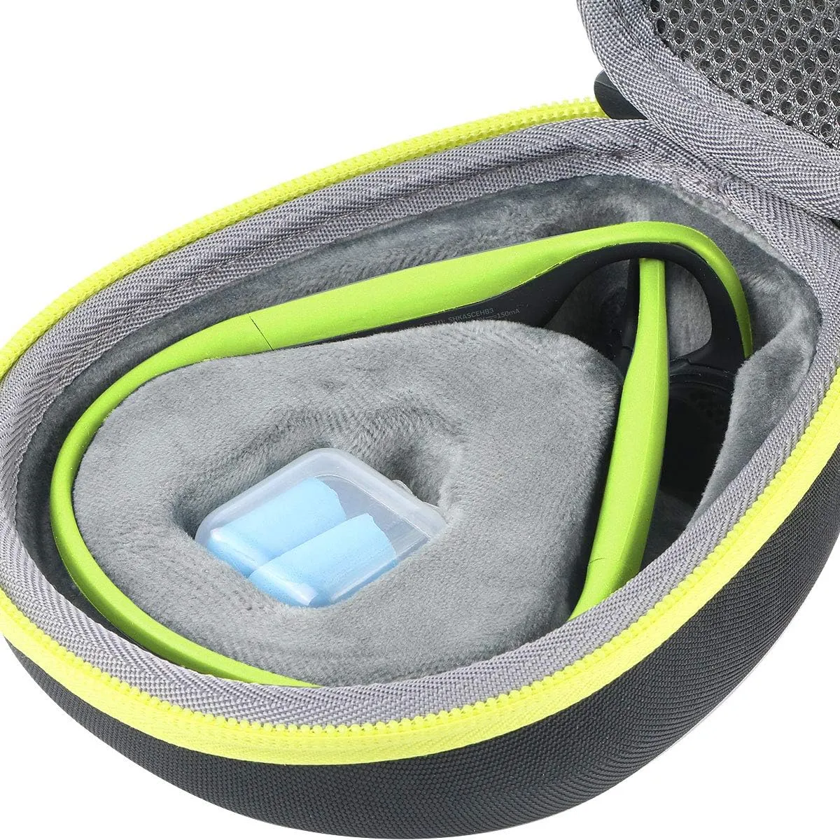 co2CREA Hard Travel Case Replacement for SHOKZ Aeropex/Air/Titanium Mini/Openmove/Openrun Pro Open-Ear Wireless Bone Conduction Headphones