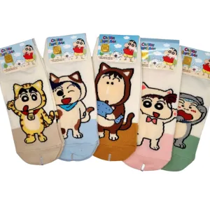 Crayon Shinchan Cat Socks