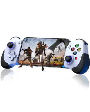 Crotrain Type-C Mobile Gaming Controller for Android & iPhone 16/iPhone 15 Series (USB C) Plug and Play Gamepad with Hall Effect Joysticks/Hall Trigger, for Xbox Cloud Gaming/PS Remote Play/PUBG/CODM