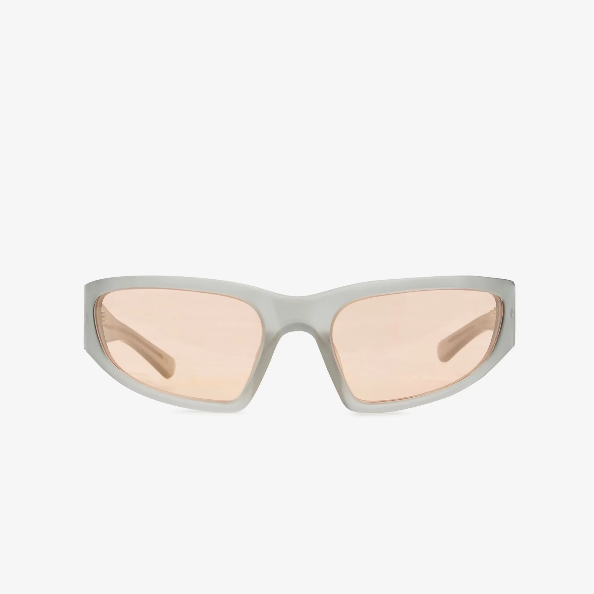 Crow Matte Grey | Orange Solid Lens