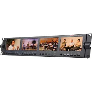 Datavideo TLM-434H 4 x 4.3" LCD Monitor