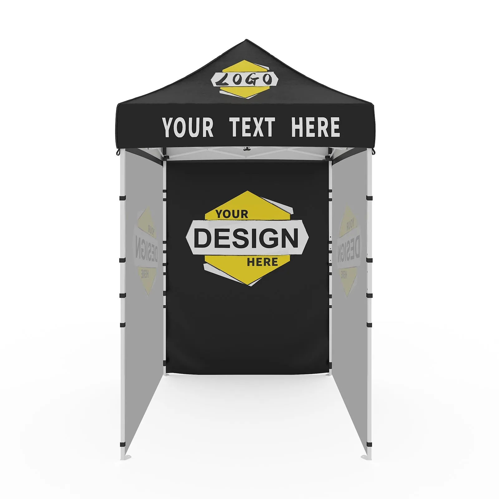 EAGLE PEAK E25 Custom Printed Canopy Tent 5x5  - CLICK TO CONFIGURE - Package Prices Start at $349.00