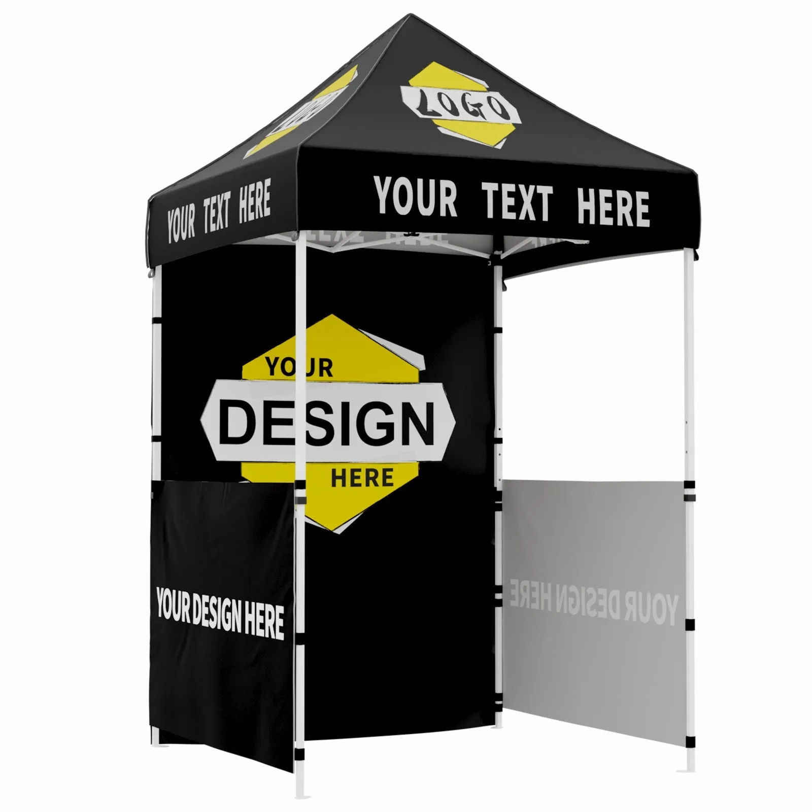 EAGLE PEAK E25 Custom Printed Canopy Tent 5x5  - CLICK TO CONFIGURE - Package Prices Start at $349.00