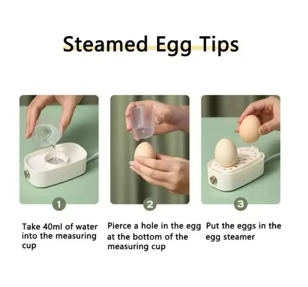 Electric Egg Boiler Automatic Cooker