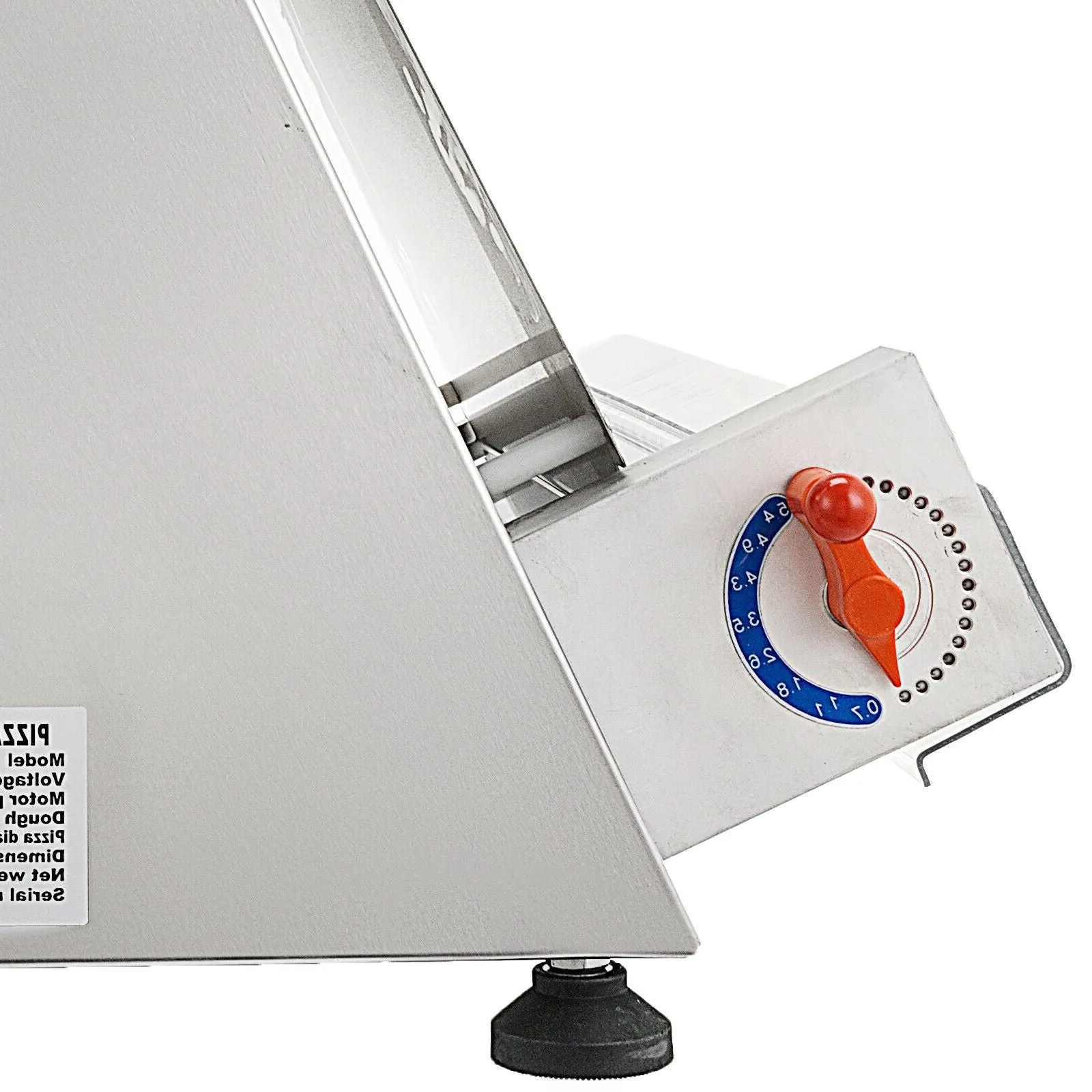 Electric Heavy Duty Pizza Dough Roller / Sheeter Machine with Adjustable